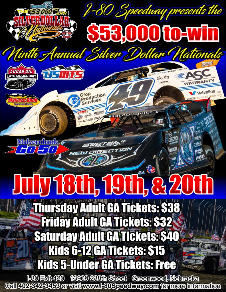 Imperial Tile Silver Dollar Nationals I80 Speedway